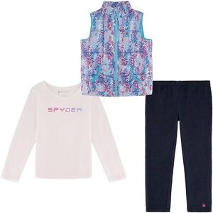 Brand New! Spyder® Kids Girls 3-Piece Vest Set
Size: Girls 6